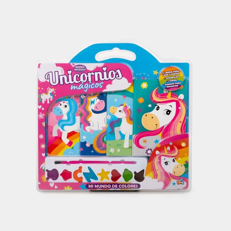 Mi mundo de colores: unicornios mágicos