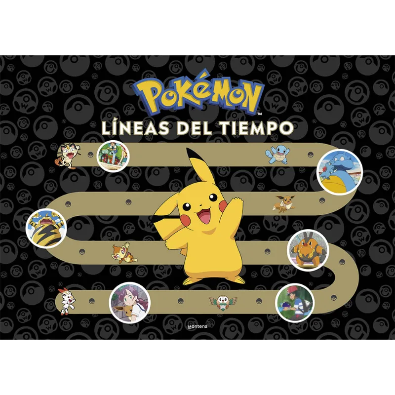 Libro Pokemon-Lineas Del Tiempo