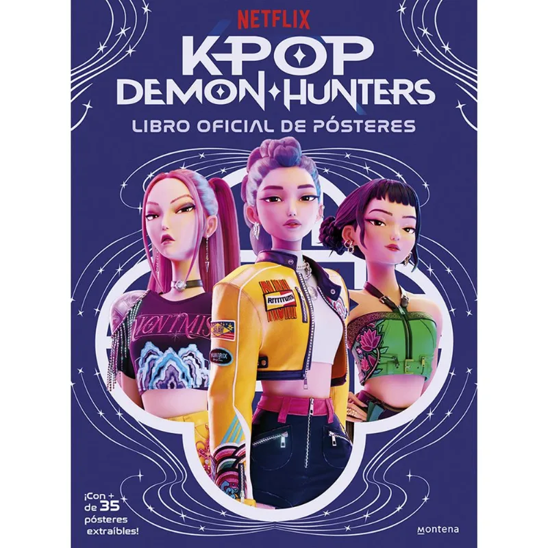 Libro Kpop Demon Hunters: Poster Book