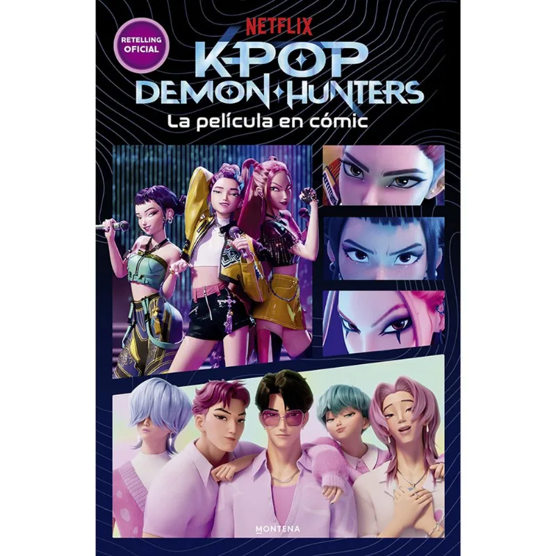 Libro Kpop Demon Hunters: La Pelicula En Comic