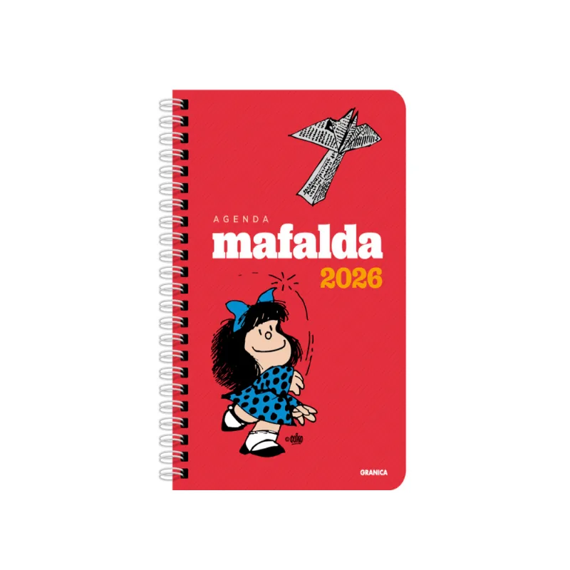 Mafalda 2026 Anillada Columna Roja