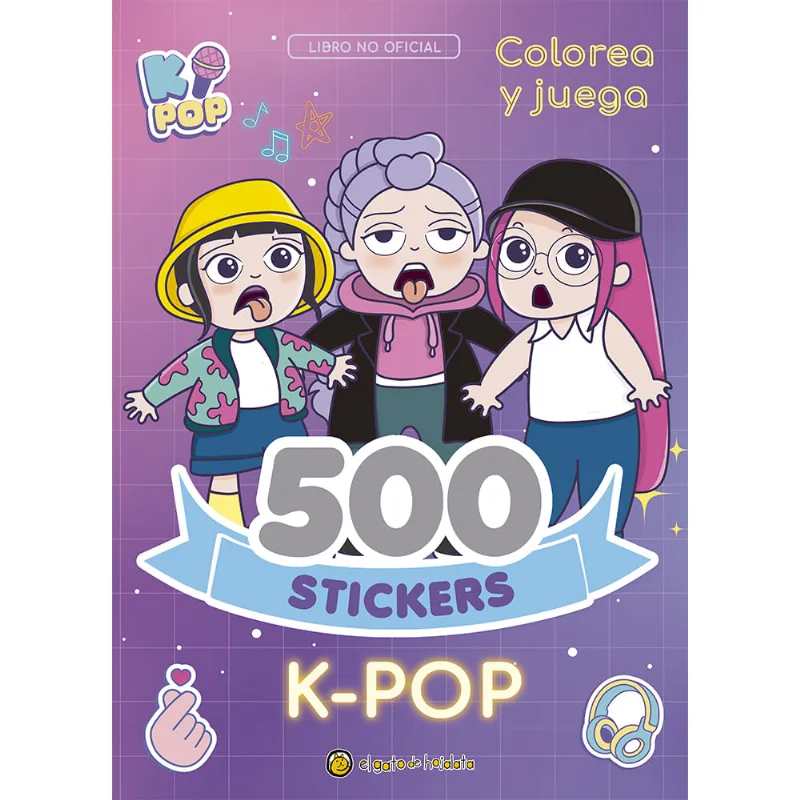 Libro K pop 500 stickers