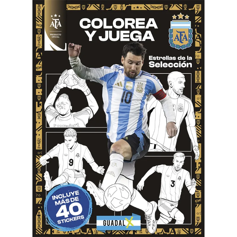 Libro La Selección colorea y juega