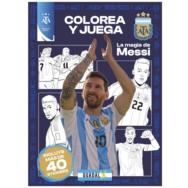 Libro Messi-Colorea Y Juega