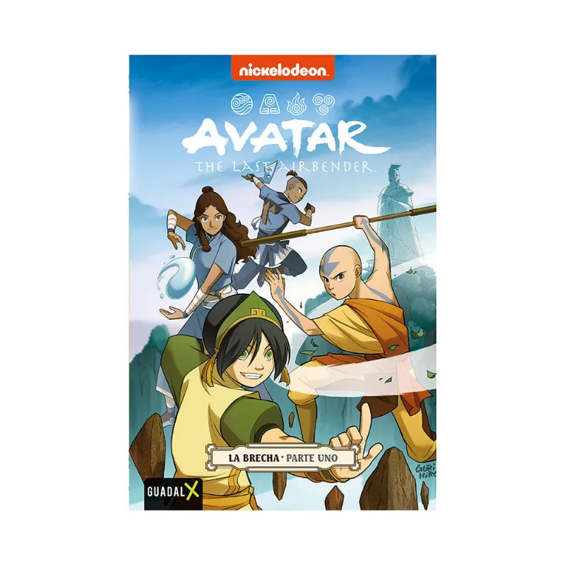 Libro Avatar La Brecha Parte Uno Nickelodeon Guadal Libro Col. Avatar La Brecha Guadal.