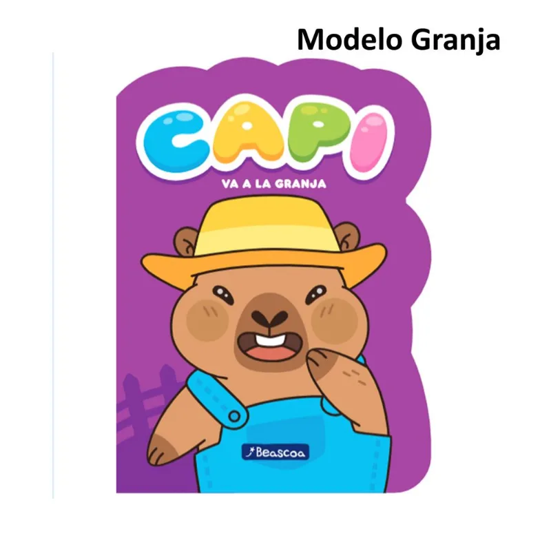 Libro para colorear Capi (Modelos Surtidos)