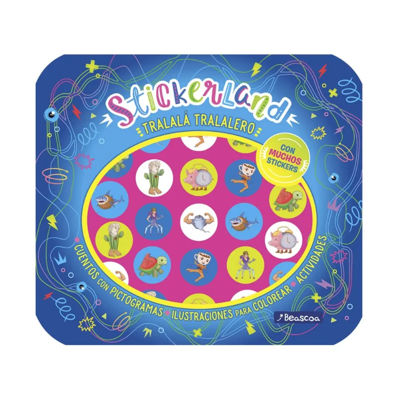 Libro Tralala, Stickerland