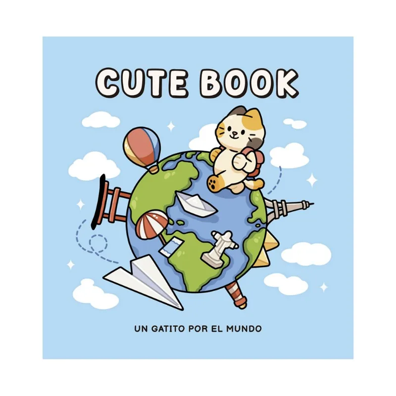 Libro Gatito Por El Mundo-Cute Book