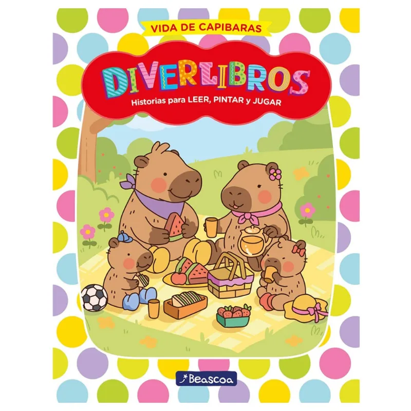 Libro Diverlibro vida de Capibaras