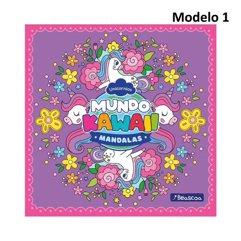 Libro col. Mandalas Kawaii (Modelos Surtidos)
