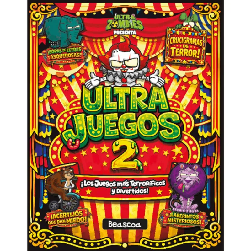 Libro Ultrajuegos - Circo Del Horror