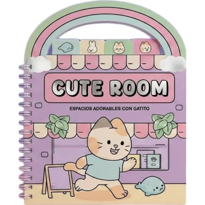 CUTE ROOM- ESPACIOS ADORABLES CON GATITO - Anonimo CUTE ROOM- ESPACIOS ADORABLES CON GATITO