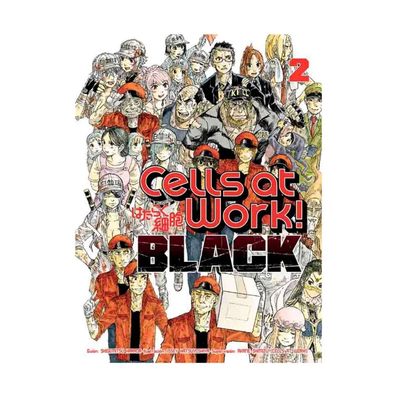 Manga Cells at Work Black 02