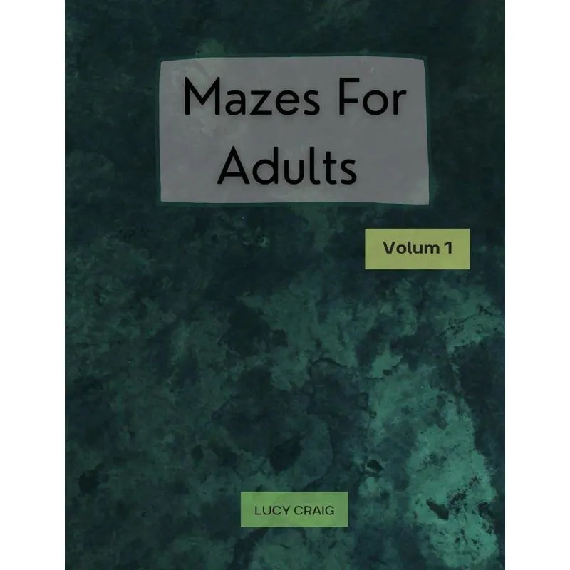 Mazes for Adults