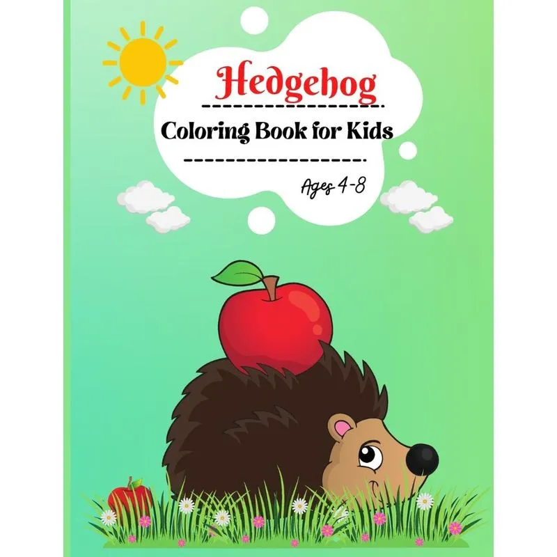 Hedgehog Coloring Book for Kids