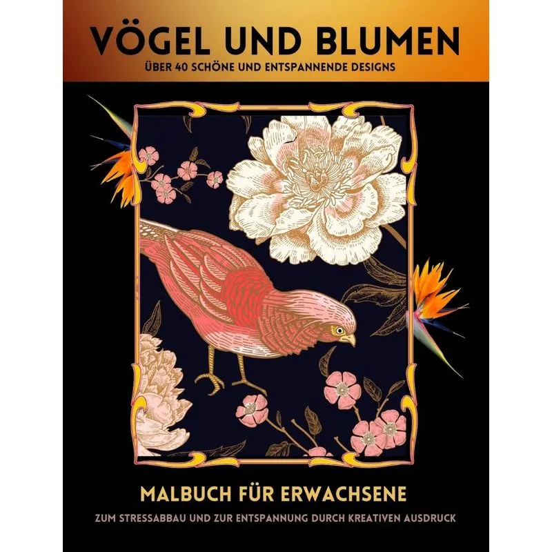 Vögel Malbuch Erwachsene