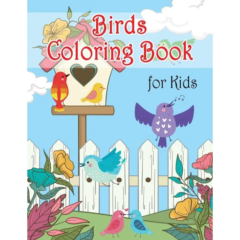 Birds Coloring Book for Kids
