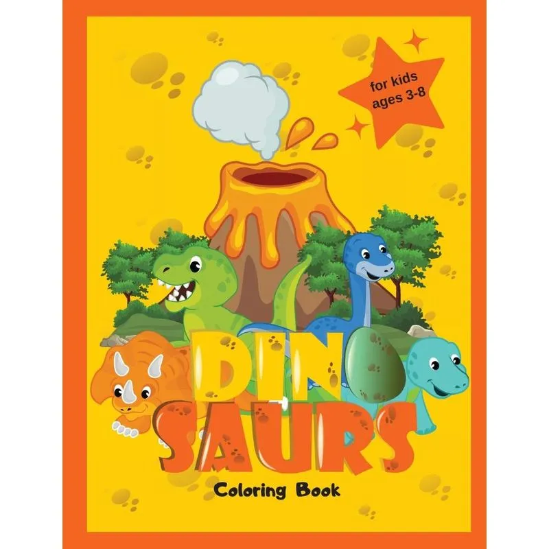 Dinosaur Coloring Book for Kids