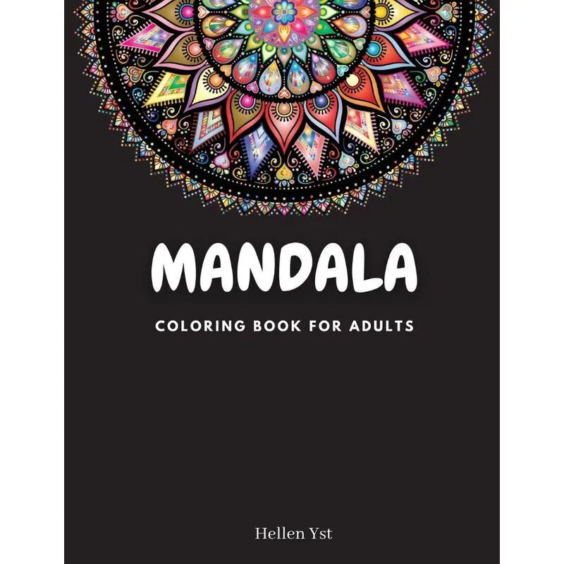Mandala coloring book for adults