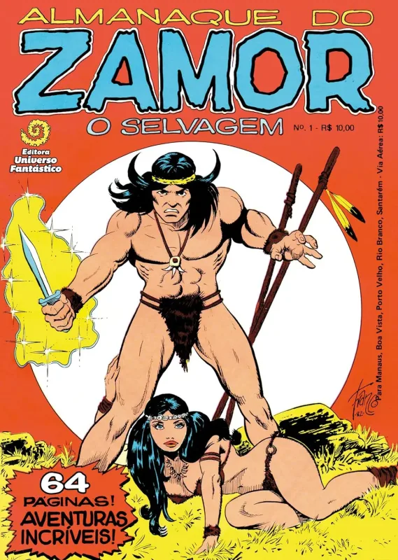 O ALMANAQUE DE ZAMOR O SELVAGEM