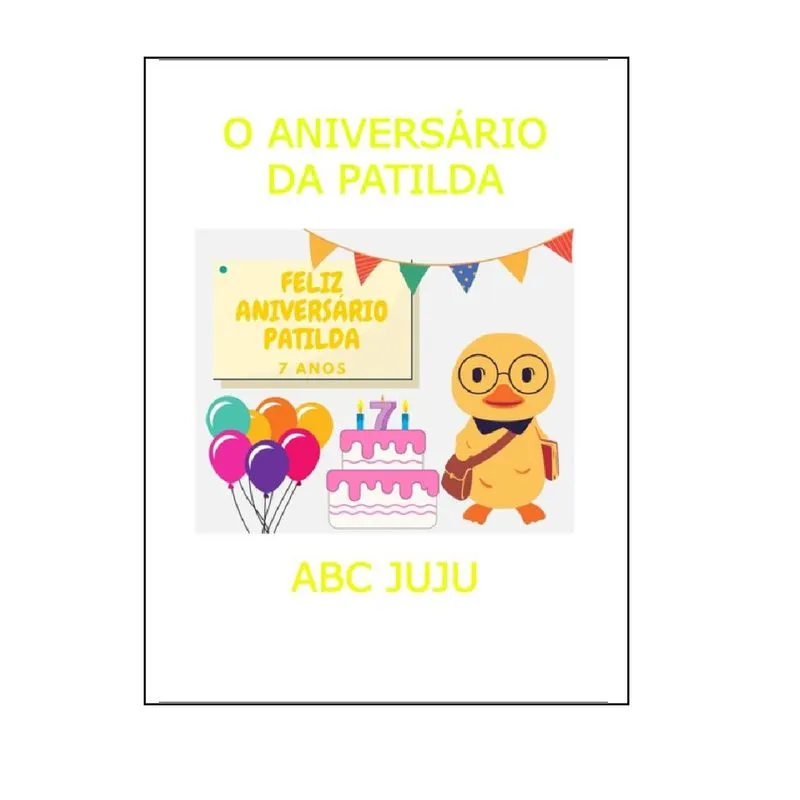 O Aniversario Da Patilda