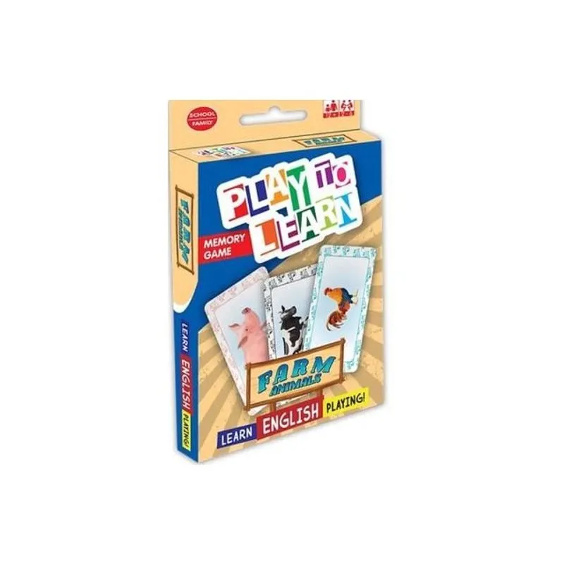 PLAY TO LEARN - FARM ANIMALS