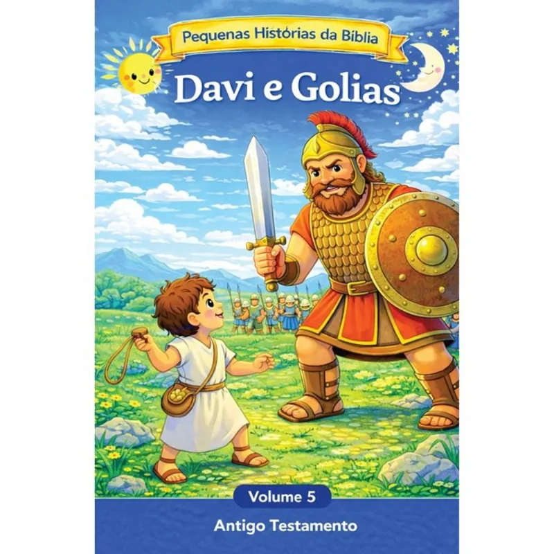 DAVI E GOLIAS - INCRÍVEIS HISTÓRIAS BÍBLICAS - VOL. 5