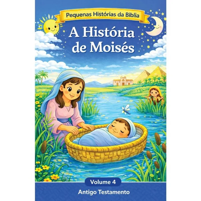 A HISTÓRIA DE MOISÉS - INCRÍVEIS HISTÓRIAS BÍBLICAS - VOL. 4