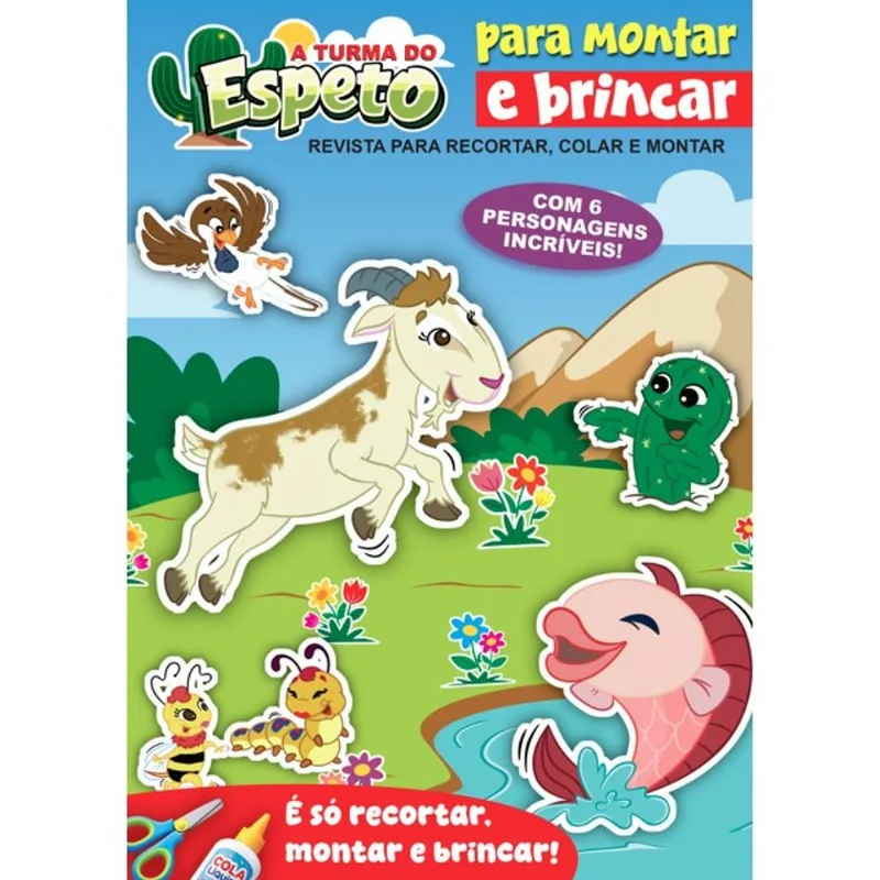 A TURMA DO ESPETO PARA MONTAR E BRINCAR