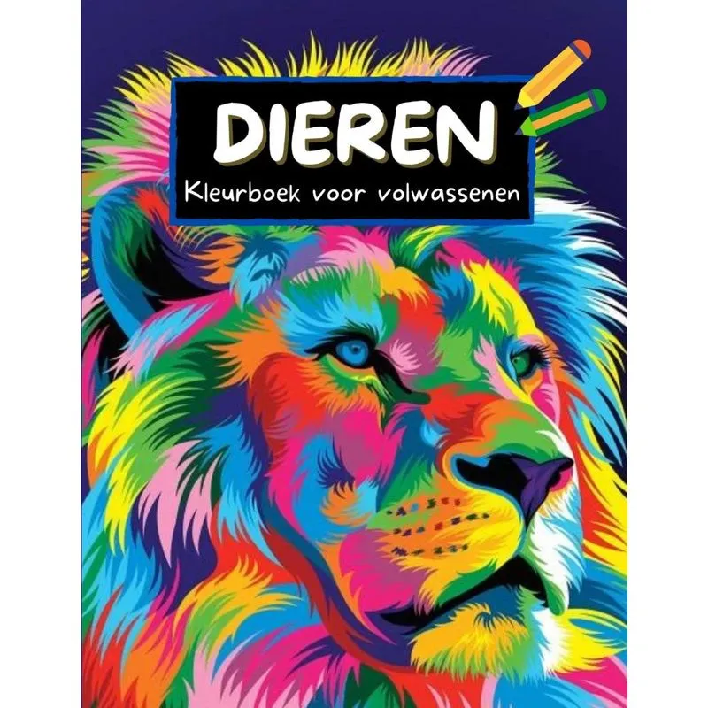 Dieren Kleurboek Voor Volwassenen