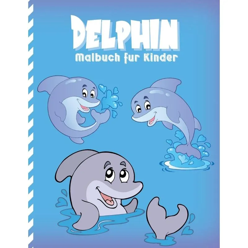 Delphin Malbuch für Kinder
