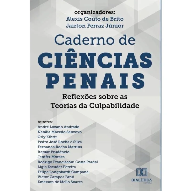 Caderno de Ciências Penais - Português