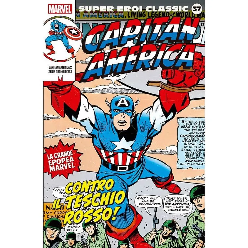 Livro - Coleção Clássica Marvel - Volume 38 - Capitão América - Volume 02