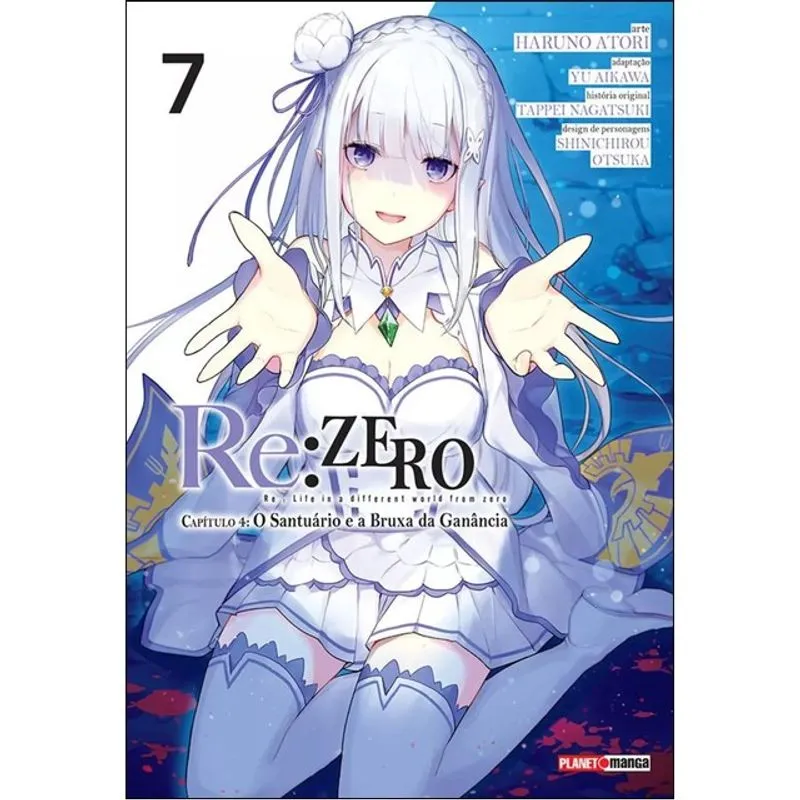 RE: ZERO CAPÍTULO 4: O SANTUÁRIO E A BRUXA DA GANÂNCIA VOL. 7