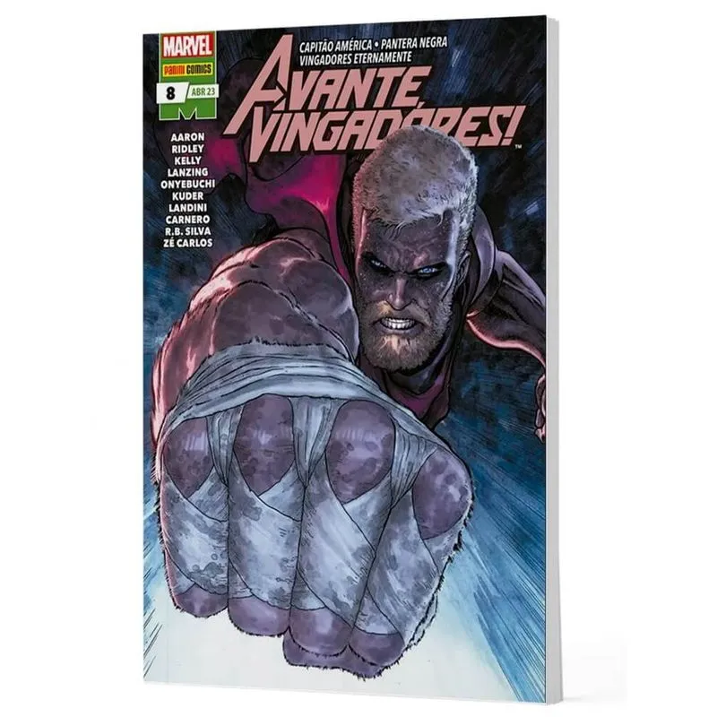 Livro Avante, Vingadores! (2022) - 08 - Novo/Lacrado