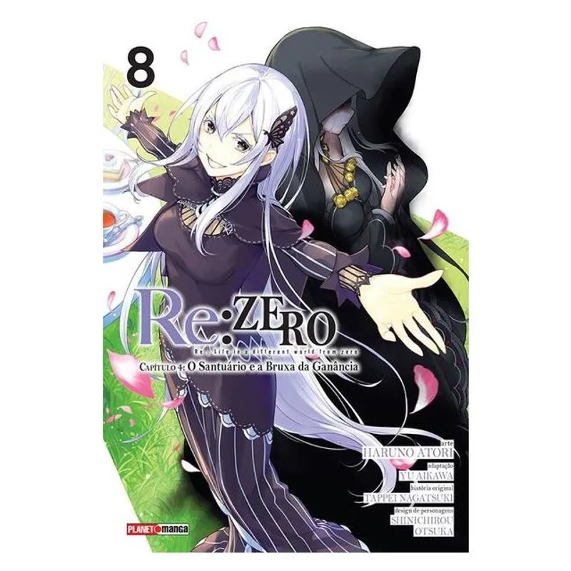 RE: ZERO CAPÍTULO 4: O SANTUÁRIO E A BRUXA DA GANÂNCIA VOL. 8