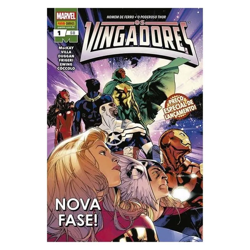 OS VINGADORES (2019) N.58/01