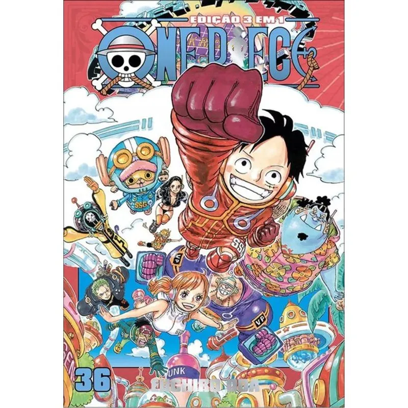 ONE PIECE - 3 EM 1 - VOL. 36