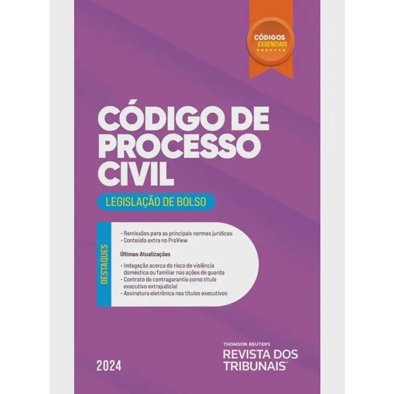 Código De Processo Civil - Códigos Essenciais - Legislação