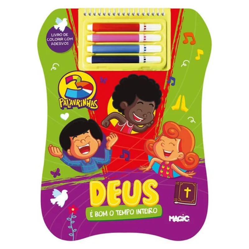 3 PALAVRINHAS - DEUS É BOM O TEMPO INTEIRO