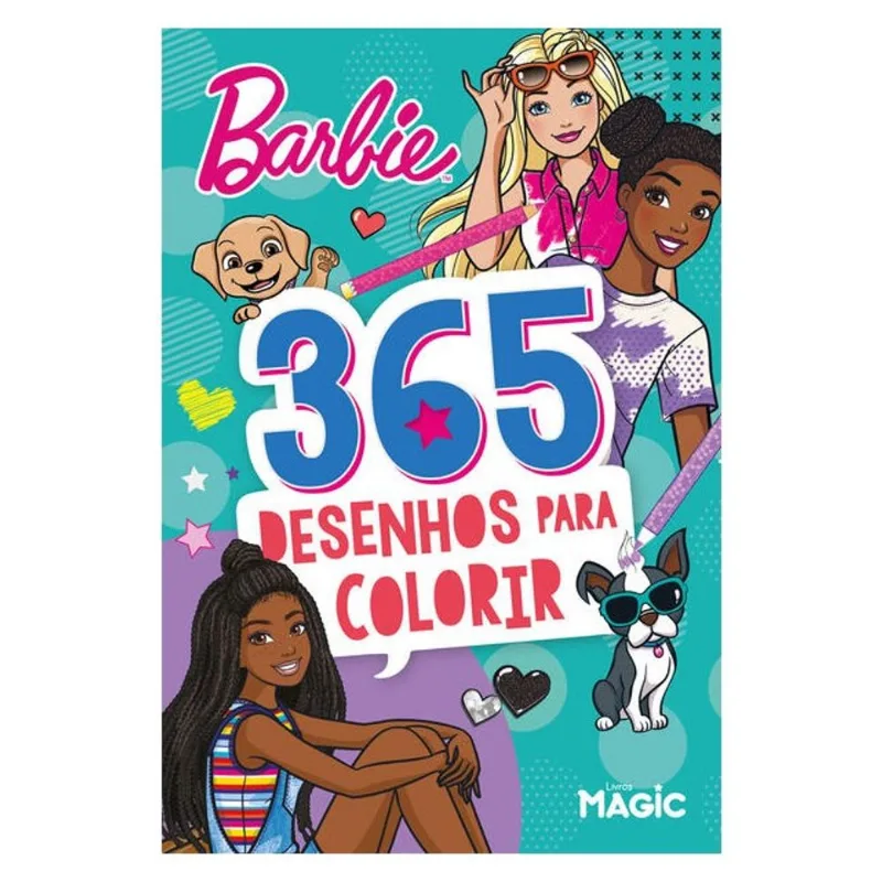 BARBIE - 365 DESENHOS PARA COLORIR