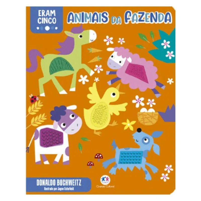 ERAM CINCO ANIMAIS DA FAZENDA