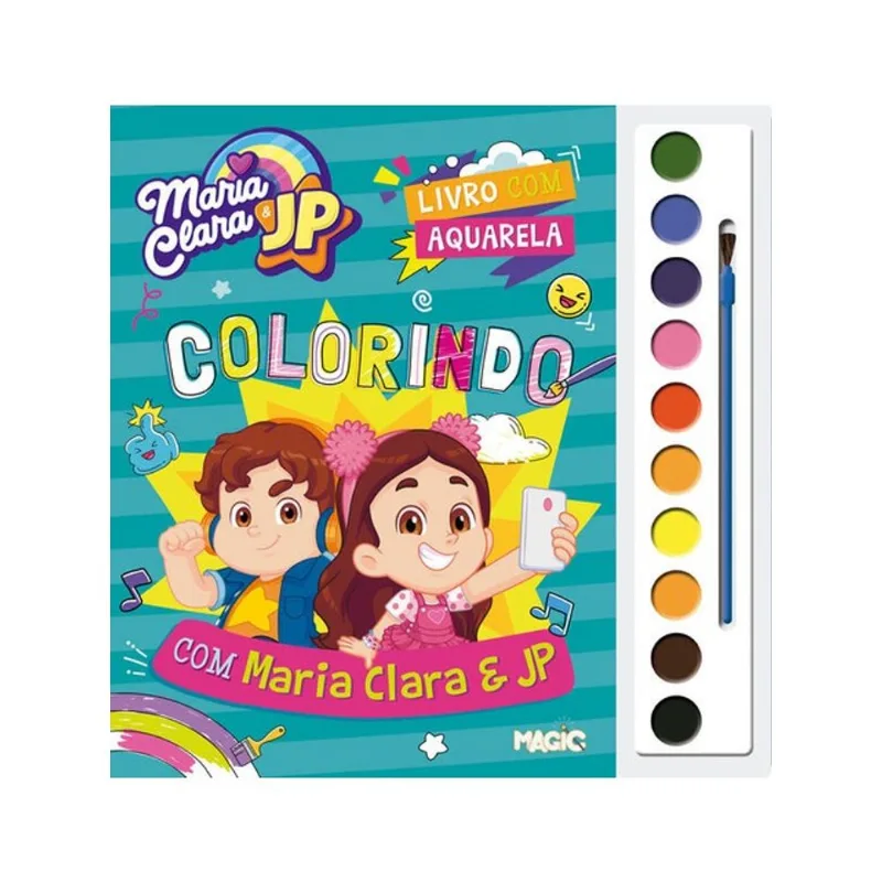 MARIA CLARA E JP - COLORINDO COM MARIA CLARA E JP