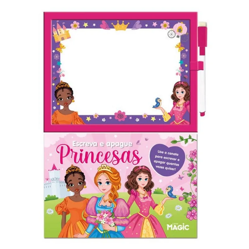 PRINCESAS - ESCREVA E APAGUE