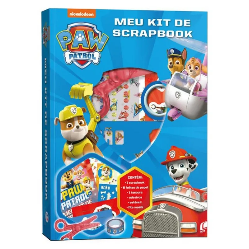PATRULHA CANINA - MEU KIT DE SCRAPBOOK