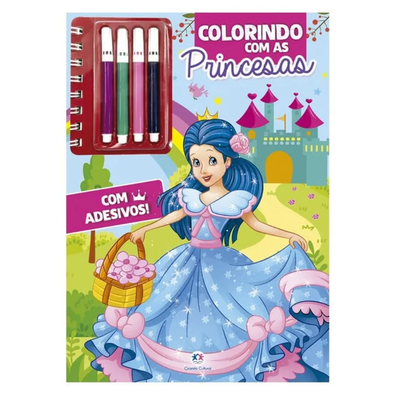 COLORINDO COM AS PRINCESAS