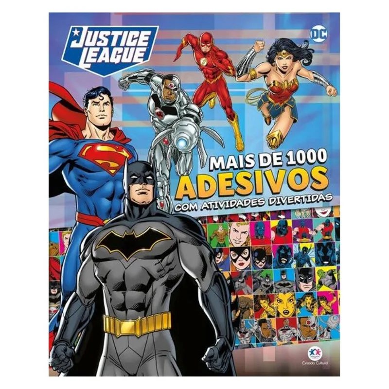 LIGA DA JUSTIÇA - MAIS DE 1000 ADESIVOS