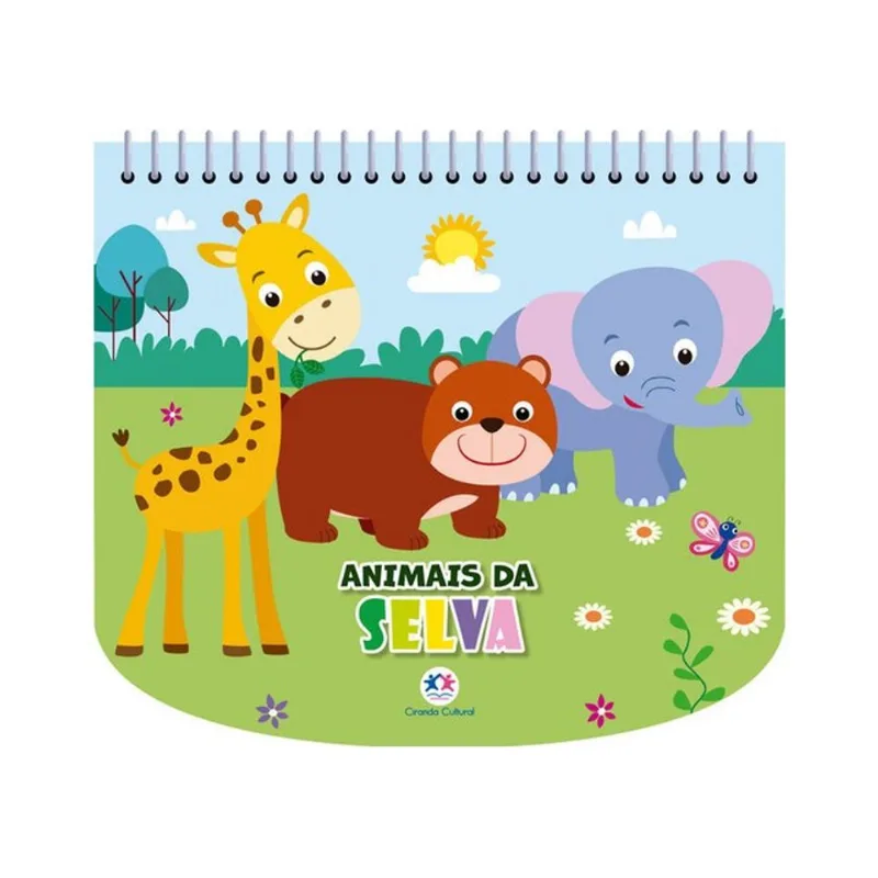 ANIMAIS DA SELVA - LIVRO COM CANETINHA