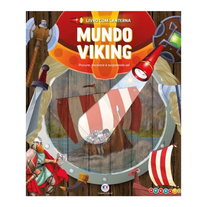 MUNDO VIKING - LIVRO COM LANTERNA