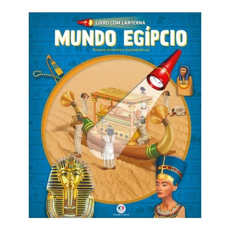 MUNDO EGÍPCIO - LIVRO COM LANTERNA